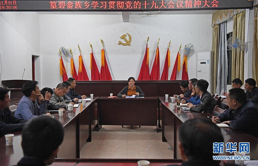 （十九大代表在基層·圖文互動）（1）雷海燕：給百年畬族大院傳佳音 